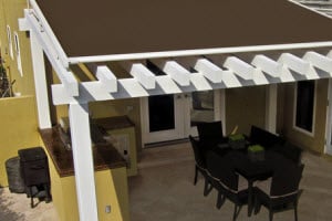 custom patio options for a traditional